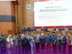 Rapat Paripurna DPRD Musi Rawas dengan Agenda Usulan Pemberhentian Bupati dan Wakil Bupati Musi Rawas Periode 2021-2025