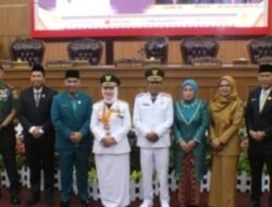 Rapat Paripurna DPRD Mendengarkan Pidato Bupati dan Wakil Bupati Musi Rawas Masa Jabatan 2025-2030