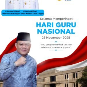 Disdikbud Lubuk linggau Selamat Hari Guru Nasional Tahun 2025