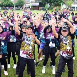 Wabup Musi Rawas Membuka Fun Run Go Green UNMURA 2026