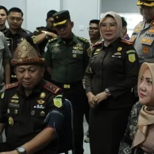 Kehadiran Kajati Sumsel di sambut hangat Bupati Musi Rawas Hj. Ratna Machmud