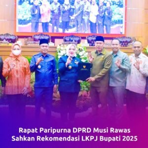 Paripurna DPRD Sahkan Raperda Pertanggungjawaban APBD, Sinergi Legislatif-Eksekutif Ditekankan Demi Pembangunan Daerah