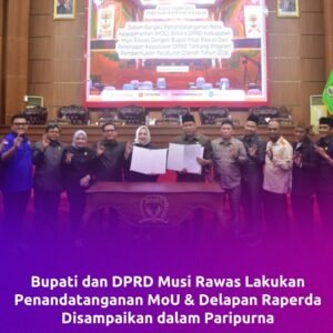 Rapat Paripurna DPRD Musi Rawas Sahkan Rekomendasi LKPJ Bupati 2025